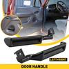 Черные металлические ручки двери и левая правая для Ford F150 F250 F350 87-96 Грузовик Пара
