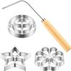 Non-Stick Aluminum Dumpling & Cake Frying Spoon Mold