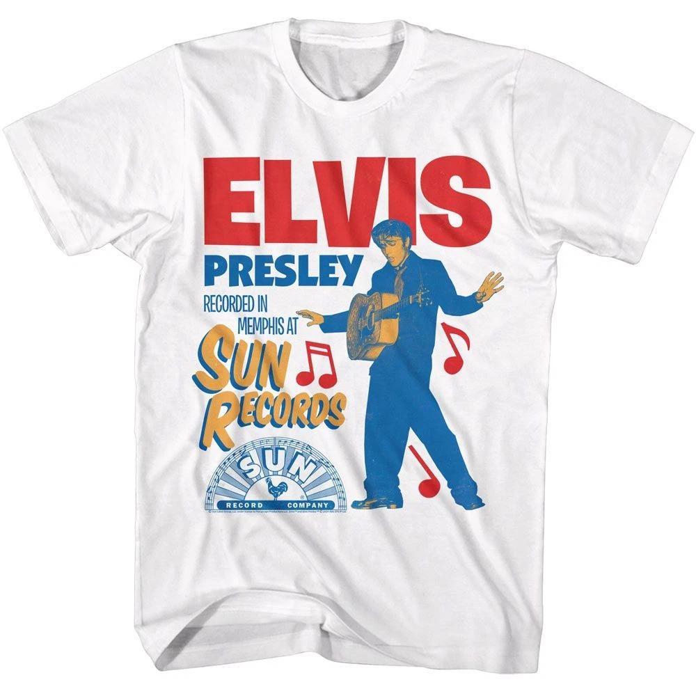 Sun Records Elvis Recorded In Memphis White Music Children's T-shirt