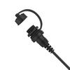 Кабель-удлинитель USB 2.0 3.1 Type C для установки на панель приборной панели автомобиля, штекер-гнездо, для лодок, мотоциклов