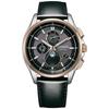 [Citizen] Atessa Moon Phase Radio Solar Waterproof Watch BY1004-17X Men's Black