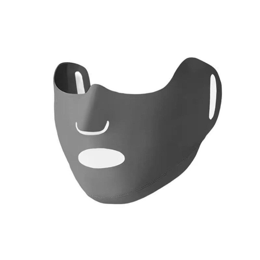 Breathable Kids Full Face Mask Ice Silk UV Protection Mask Lightweight Sport Mask Running