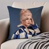 Colorful Popsavvy Singer KKaty Perry Cushion Cover Pillowcase Antidustmite Invisible Zipper Short Plush Sofa Cushion