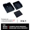 TEKSY For Tesla Model Y Launch Juniper 2025 Model 3 Highland 2024 Center Console Eyeglasses Storage Box Armrest Box Silicone Pad