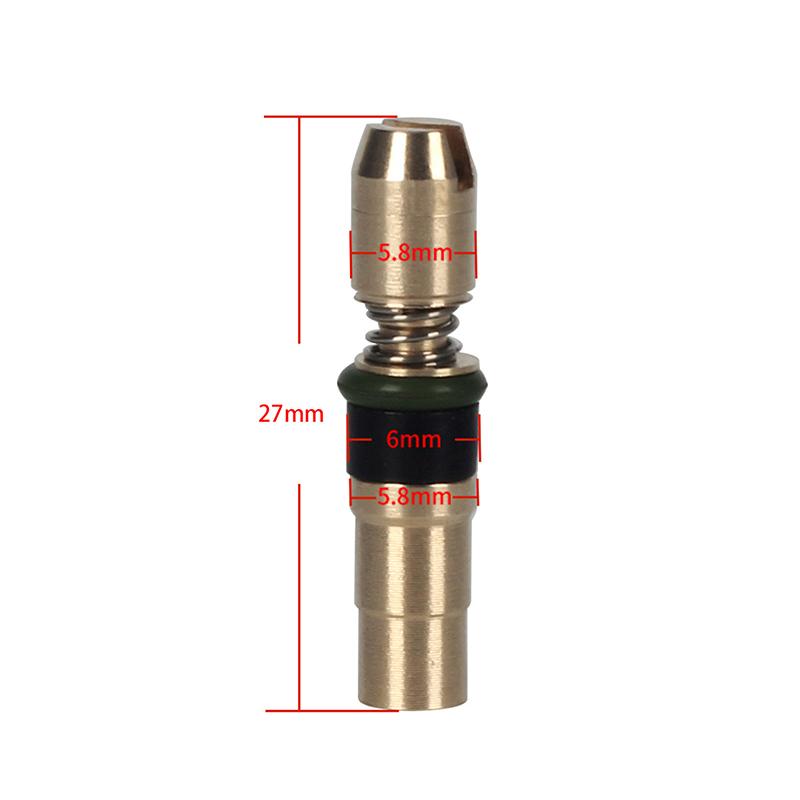 1Pcs Three-Stage Piston Head High Pressure Copper Head 6Mm High Pressure Pump 30Mpa Repair Parts