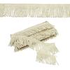 PATIKIL Желтая бахрома, 5 ярдов x 65 мм, Ткань с кисточками для пошива штор, диванов, одежды, DIY-декора