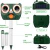Ultrasonic Solar Animal Repellent: Bird, Cat & Rat Deterrent