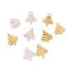 50/100Pcs Pendant Set Balls Charms Pendants Caps Decoration Holder Sphere Stand Replacement Creative Accessory Christmas Parts