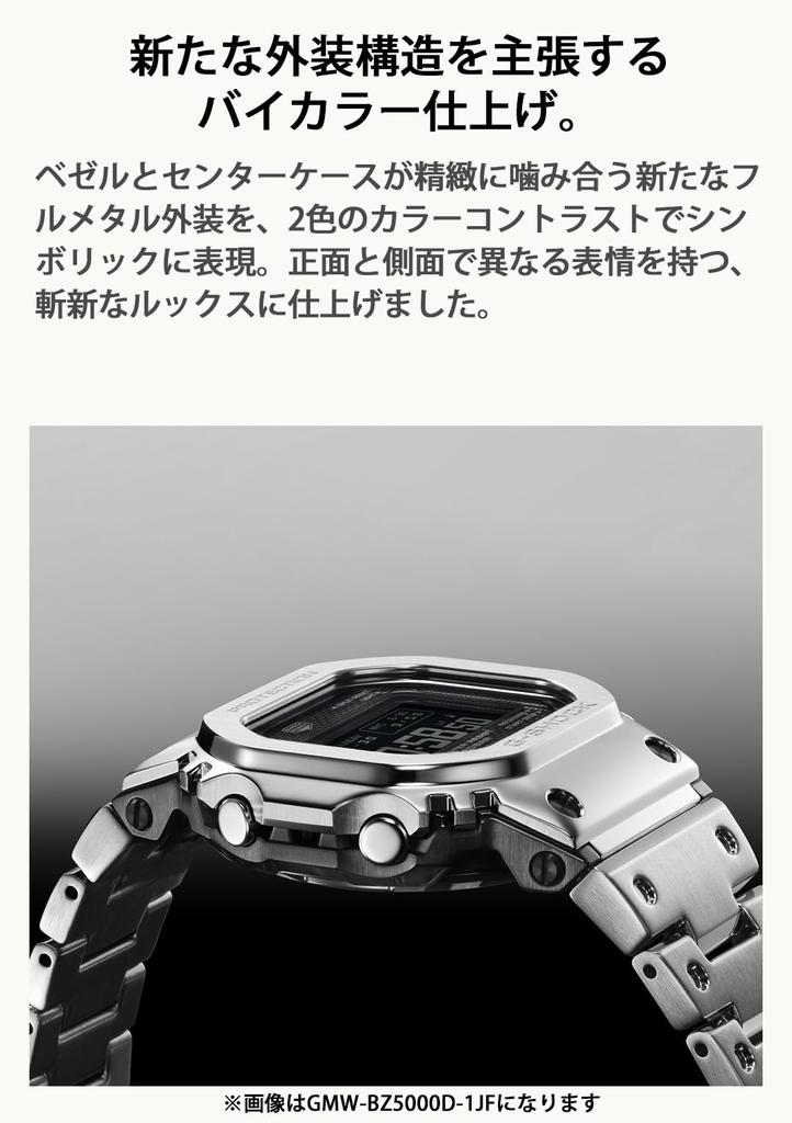 Мужские часы Casio Full Metal MIP с солнечной батареей G-Shock GMW-BZ5000GD-9JF, золотые, дисплей, ЖК-дисплей, Bluetooth, радиоуправление