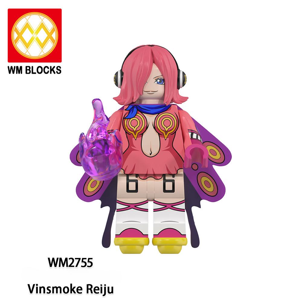 MOC WM6188 Аниме Фигурки Кирпичи 1 шт. собранные совместимые строительные блоки игрушки для детей подарок друзьям