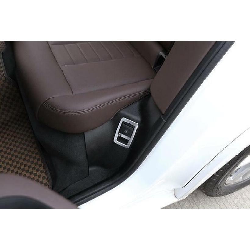 ABS Silver Rear Seat Adjustment Button Cover Trim For BMW X3 G01 X4 G02 2018-21