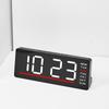 Цифровой светодиодный будильник с датой, температурой, яркостью, регулировкой, электронные часы, детские, прикроватные, бесшумные, с функцией повтора сигнала, 12/24 ч, питание от USB