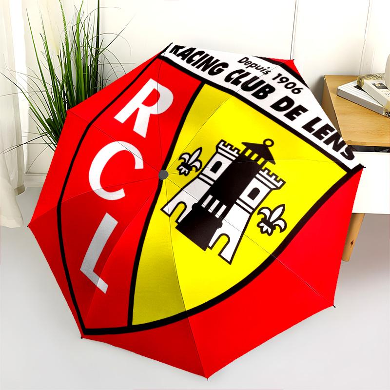 Узор RC Lens, автоматический складной зонт, портативная и складная конструкция, 8 спиц, рождественский или праздничный подарок.