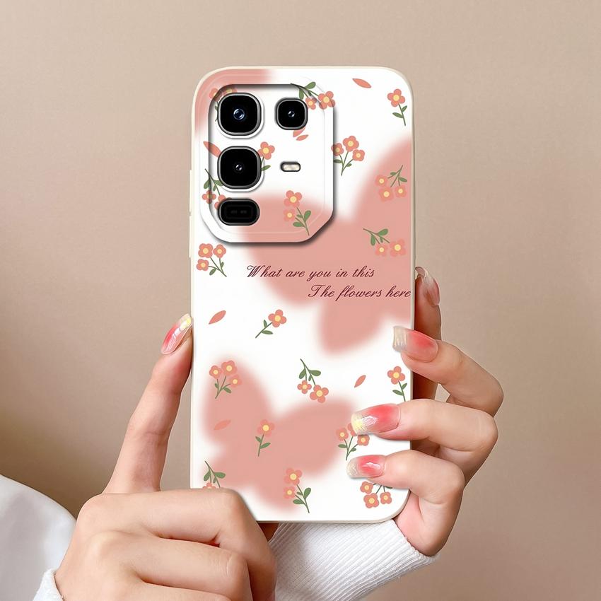 Для телефона Infinix Note 50 Pro Plus 40 50x Модный чехол с узорами «Звездное небо» и «Кот», Гладкий жидкий силикон, Высококачественный противоударный чехол для Infinix