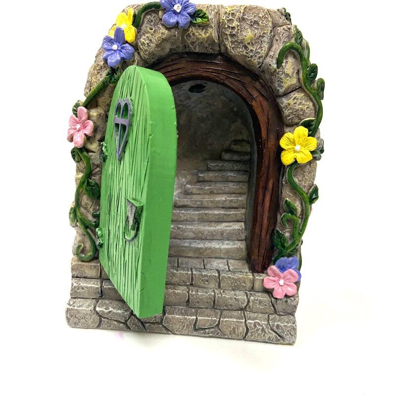Украшение сада, уличные статуи, сказочный сад, солнечный камень, двери, украшения из смолы, аксессуары для домашнего стола, статуэтки, статуэтки