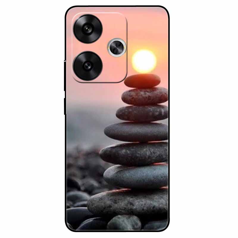 Чехлы для Xiaomi Poco F6 Мягкие силиконовые Защитные Модные ТПУ Задние крышки для телефона Для Xiaomi Poco F6 Pro/Redmi Turbo 3 ТПУ Чехлы