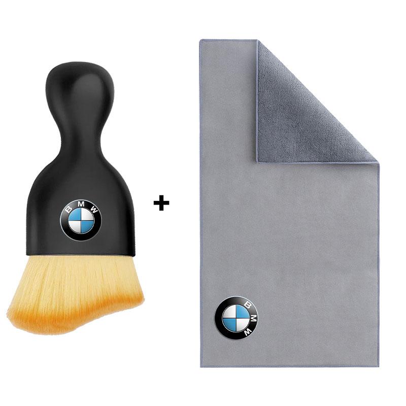 Автомобильные полотенца Салфетка для чистки и сушки с щеткой для чистки автомобиля Аксессуары для BMW E36 E46 E90 E60 E39 F30 F10 F20 E53 G30 E91 E92 E93