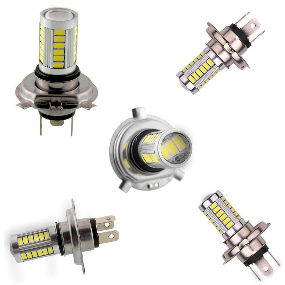 H4/H7/9005/9006 33SMD 800LM COB LED Low Consumer High Power Car Canbus Headlight Lamp Ходовые огни Белый Мотоциклетный Противотуманный Фара