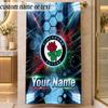 Beach TowelBlackburn Rovers Football Custom Name Text Personalized Soft Towel for Beach Pool Indoor Home Decor Gift