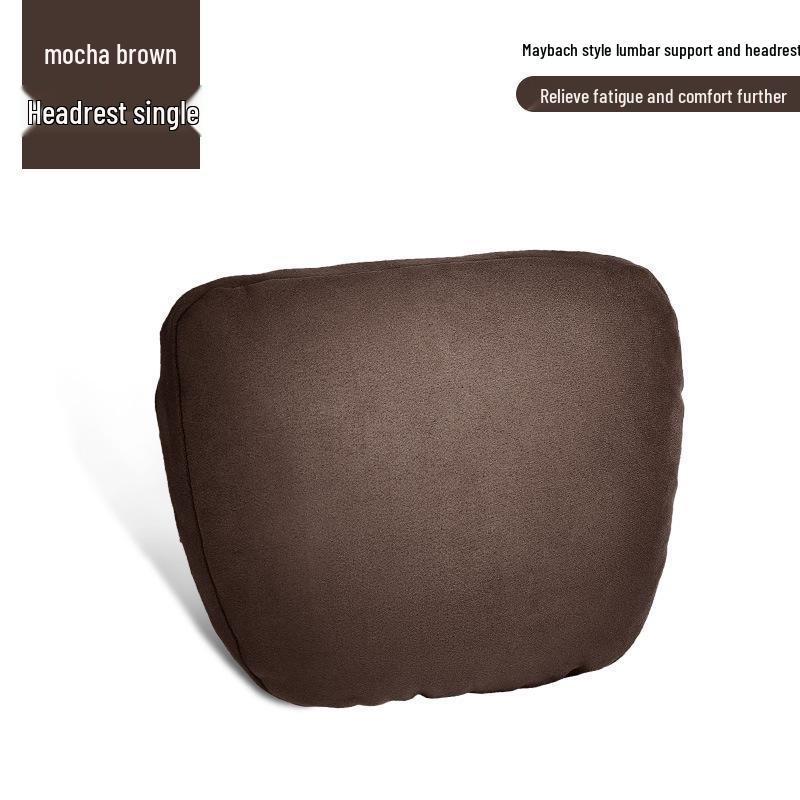 Пара подушек подголовника и поясничной поддержки для автомобиля Mercedes-Benz Maybach