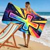 Colorful Cross Art Design Beach towel quick-drying for travel outdoor sports jogging beach and swimming