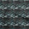 Georgette Viscose Aqua Blue Fabric Animal  Craft Projects Decor Fabric Printed By The Yard 42 Inch