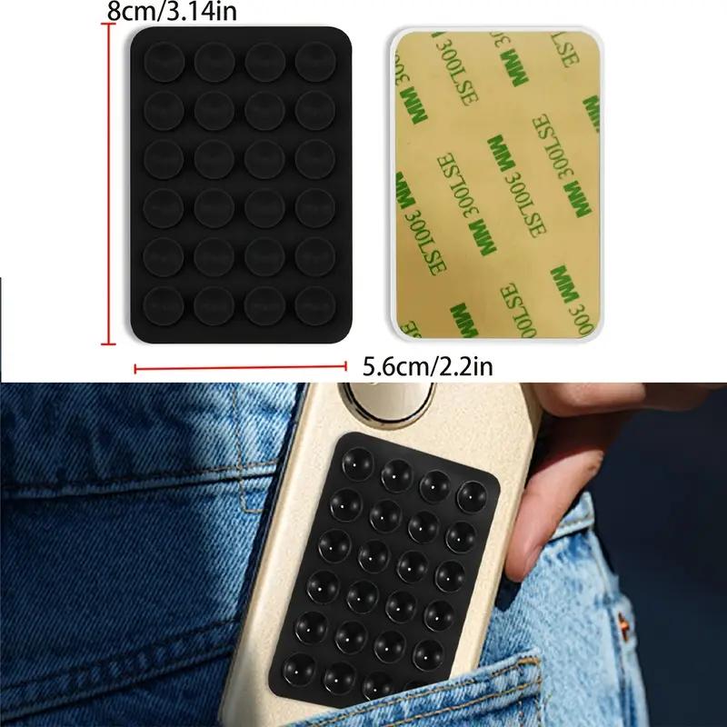 3 шт. Силиконовые держатели для телефонов на присосках, квадратные односторонние 24 шт. Мобильная подставка