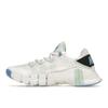 Nike Free Metcon 4 White Mint Foam Женские кроссовки Университет-Синий металлик-Серебристый CZ0596-100