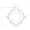Sounderlink Puck Mini Bass Shaker 4/8Ohm 30W Tactile Transducer Low Frequency Vibration Speaker DIY Feeling Bass Sofa Chair