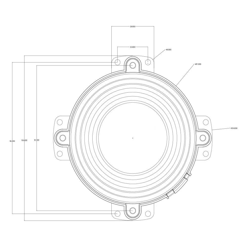 Sounderlink Puck Mini Bass Shaker 4/8Ohm 30W Tactile Transducer Low Frequency Vibration Speaker DIY Feeling Bass Sofa Chair