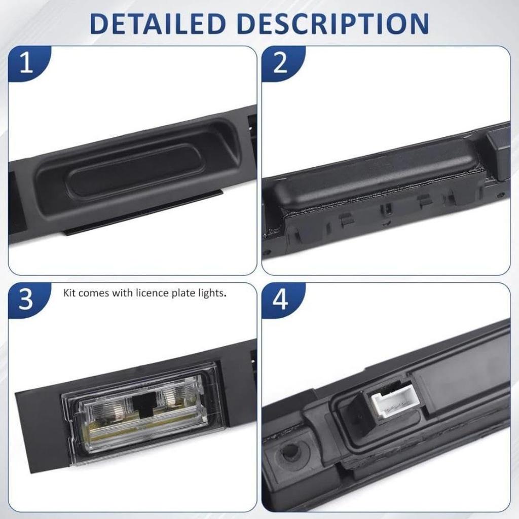 Ручка крышки багажника с замком-переключателем для BMW X3 E83 (Часть 51133403611)