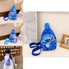 Lilo Stitch Cartoon Kids Crossbody Bag With Breathable Nylon For Daily Use