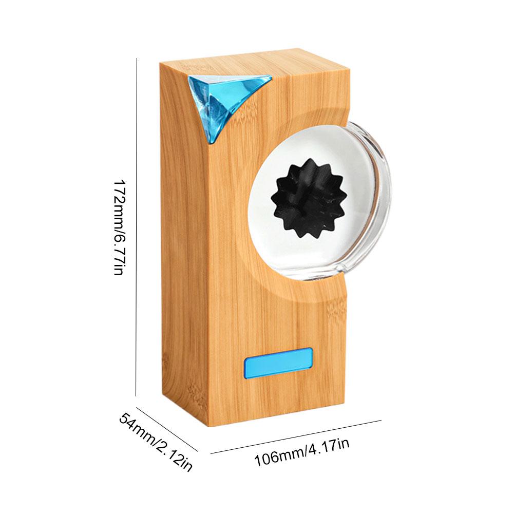 Танцующая ферромагнитная жидкость с музыкальным ритмом. Креативные подарки для подростков. (желтый)
