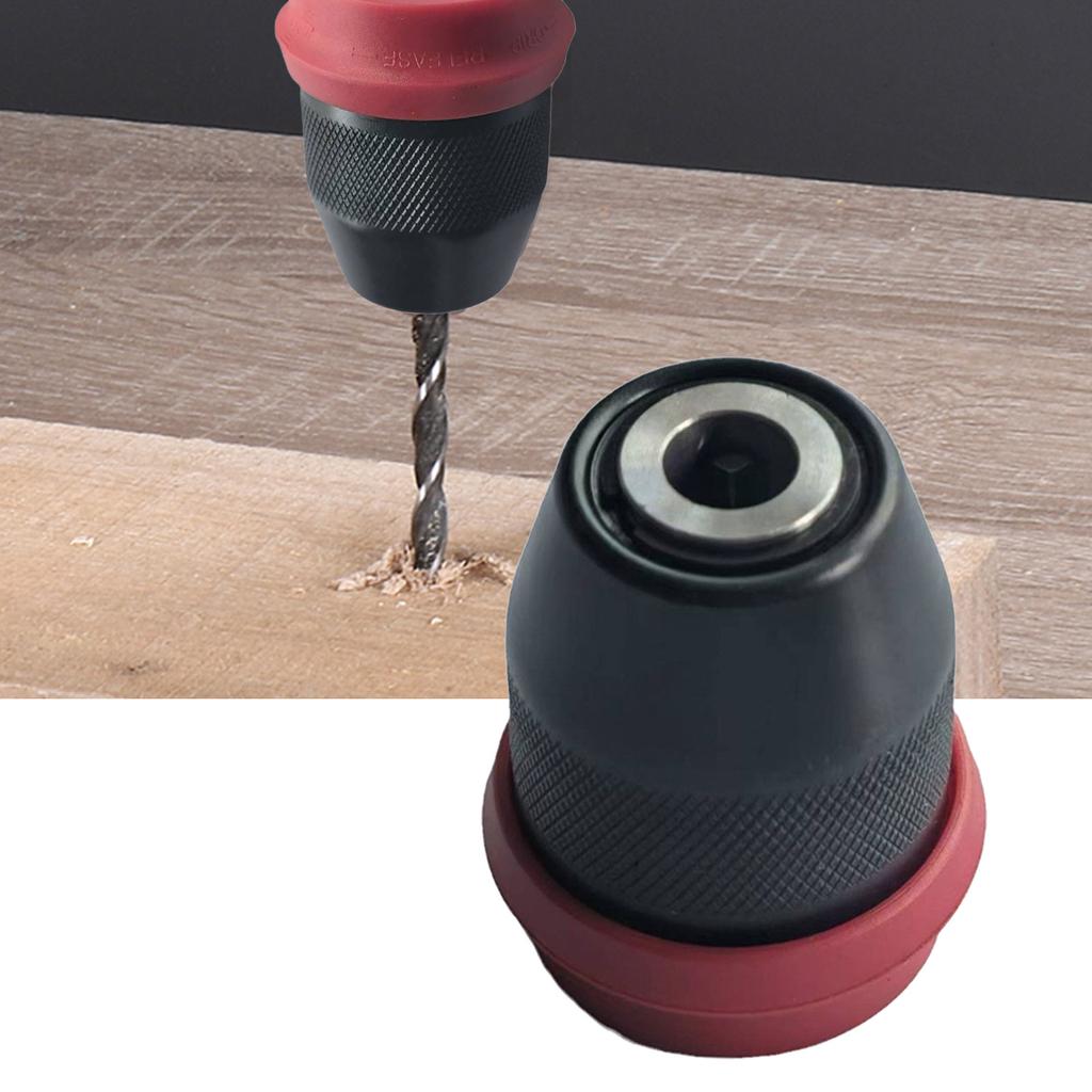 Сверхпрочный, долговечный, многоцелевой стальной патрон для сверла, высокая твердость для точного сверления, диапазон зажима 10 мм