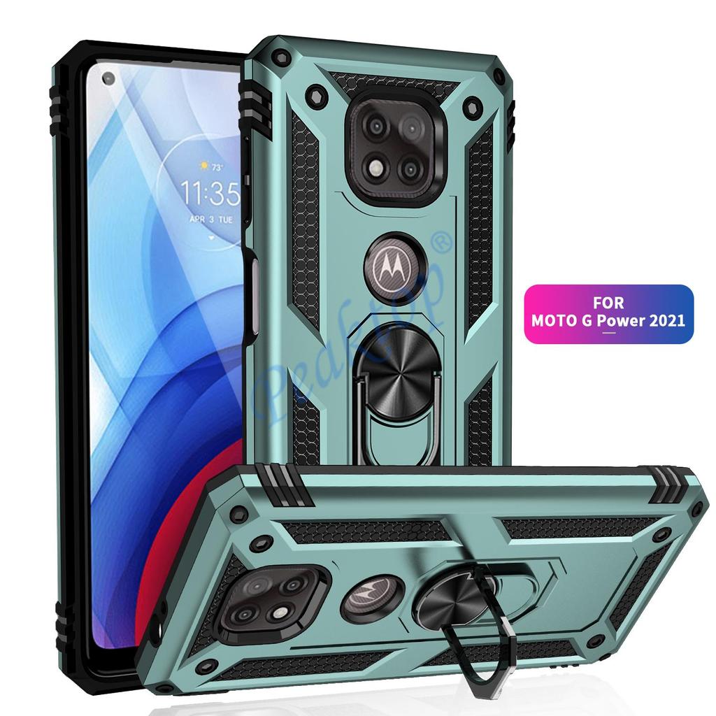 Чехол для Moto G Power для телефона Moto G Power 2021, противоударный бронированный прочный военный защитный автомобильный держатель, магнитный чехол