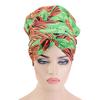 Длинный атласный ободок для волос с африканским принтом, женский двойной платок для волос, набор аксессуаров для волос
