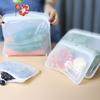 Food Bag Reusable Sealing Silicone Snacks Vegetables Moisture Proof Storage