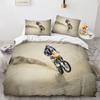 Motorcycle Bedding Set Single Twin Full Queen King Size Wild Race Bed Set Aldult Kid Bedroom Duvetcover Sets 3D Print Cool 031