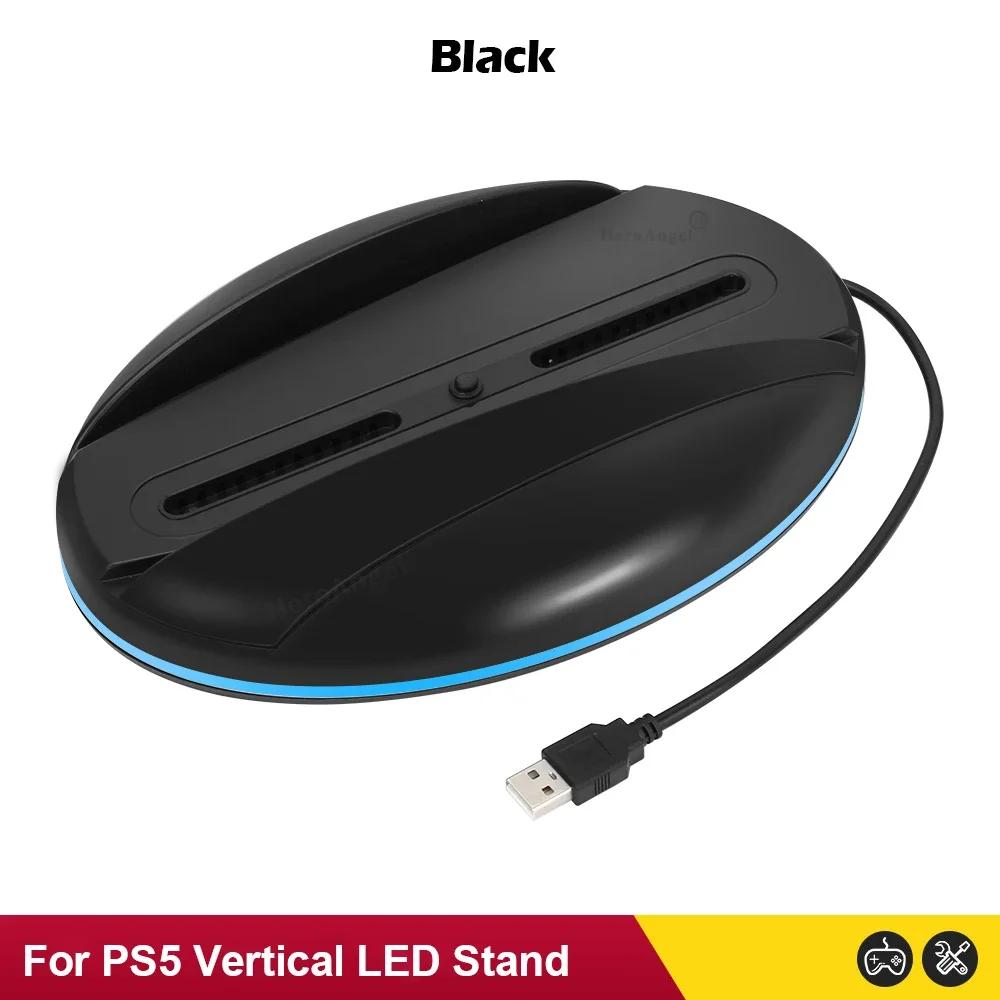 НОВАЯ подставка-держатель для игровой консоли PS5 RGB LED с вертикальной подсветкой и 3 портами USB 2.0 для PlayStation 5 Аксессуары для PS5