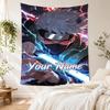 Naruto Character Custom Wall Tapestry Cozy Personalized Tapestry Smooth Polyester Great for Living Room Four Seasons Decor