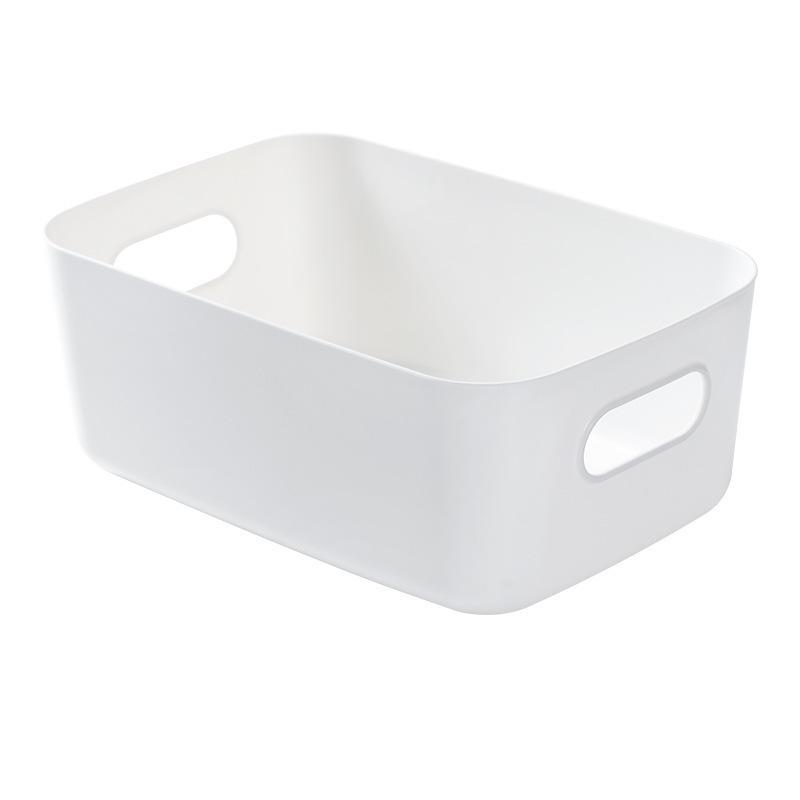 Rectangular Household Cabinet Storage Box for Clothes, Cosmetics, Toys, Snacks, and Sundries.