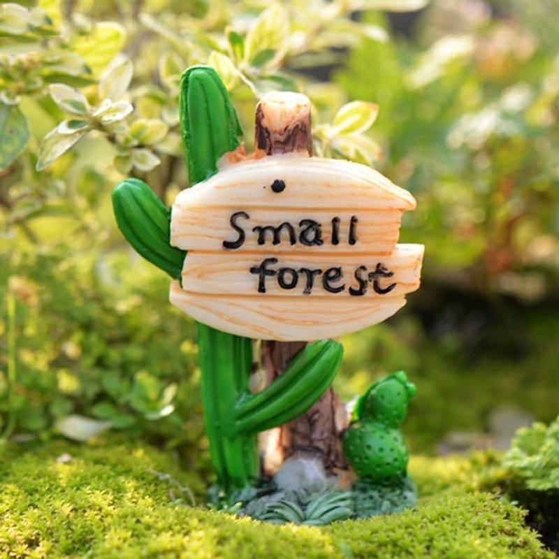 Moss Micro Landscape Resin Succulent Cactus Ornaments