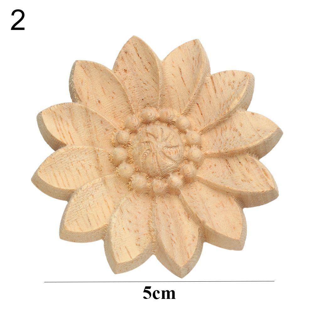 Украшение двери деревянные фигурки ремесла резьба по дереву декоративная деревянная резная угловая аппликация рамка