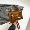 Легкая Роскошь Высокая Ценность Плечевая Маленькая Квадратная Сумка Осенняя Мода Бант Простая Повседневная Сумка Мессенджер