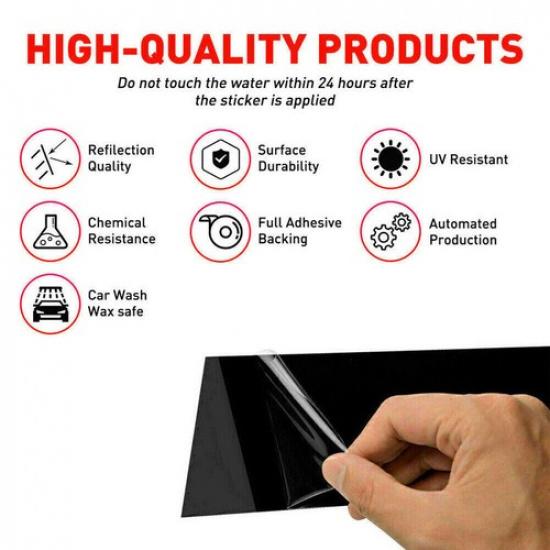 For 2011- Dodge Charger 4-Door Pillar Post 6pcs Window Door Trim Black NEW