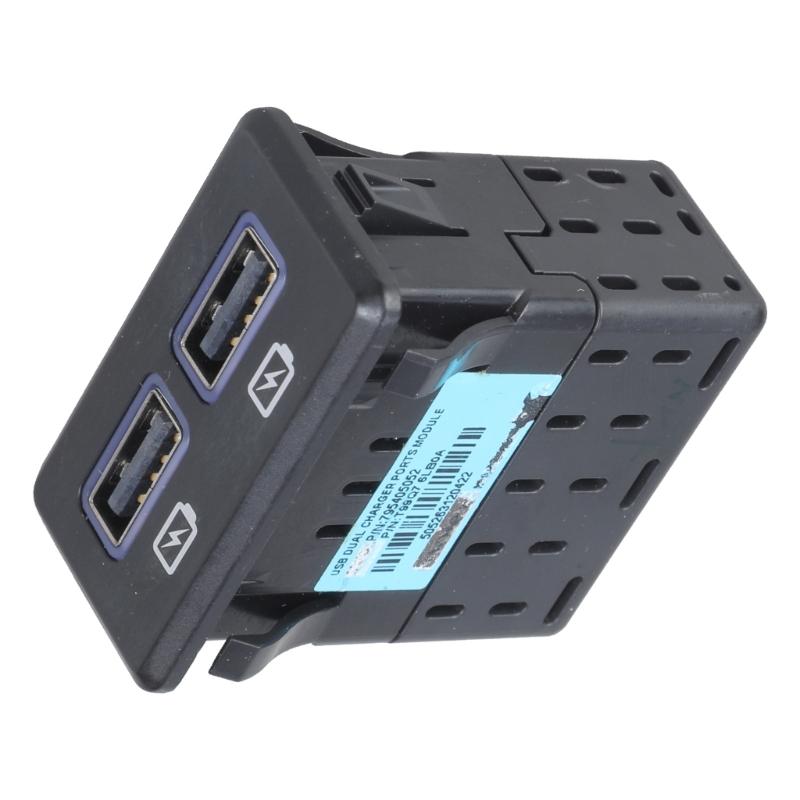 Пластиковый вспомогательный USB-разъем с интеллектуальной зарядкой, простой в установке, USB-адаптер для автомобилей