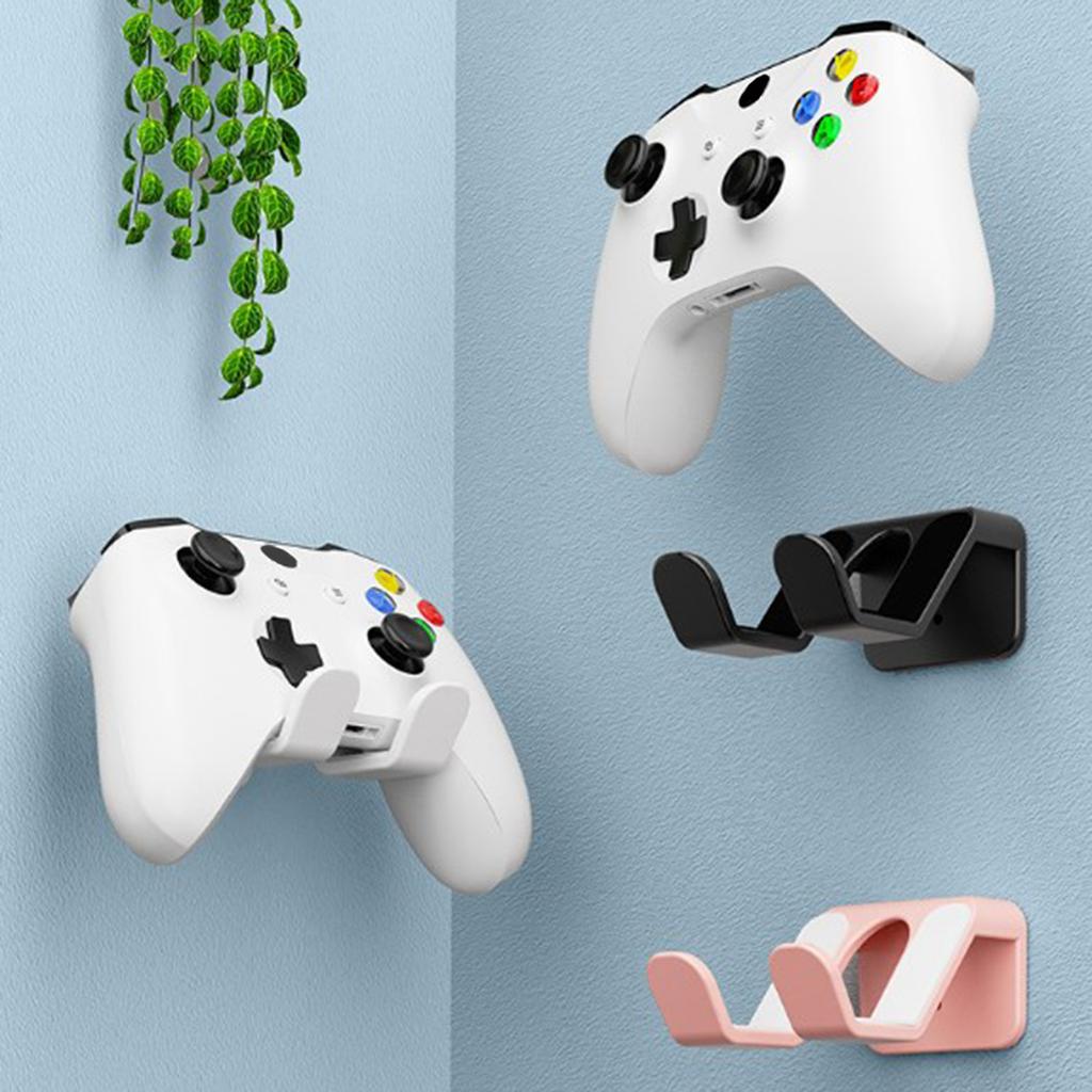 Контроллеры, настенное крепление для большинства геймпадов, клейкое для наушников, нескользящее настенное крепление для игровых контроллеров