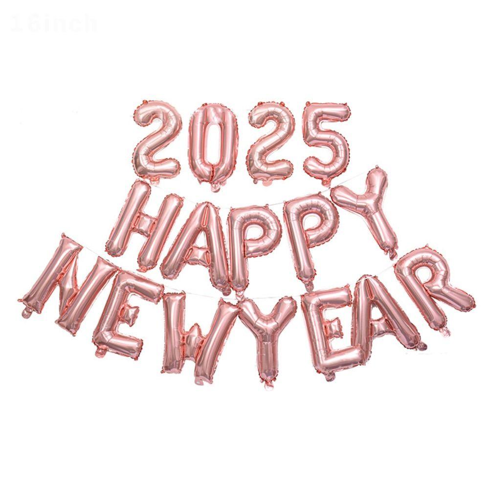 Holiday Ornaments Colorful Foil Balloons Inflatable 16 inch Balloon Set Fashion Alphabet Balloons