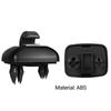 2Pcs Creative Corrosion-resistant Direct Replacement ABS Car Sun Visor Retainer Hook 8U0857562A 8E0857562 for A3 A4L A5 A6L A7 Q5 Q3