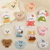 Embroidery Label Embroidery Self-adhesive Patch Sticker Towel Embroidery Bear Clothing Accessories Adhesive Patch Cloth Sticker